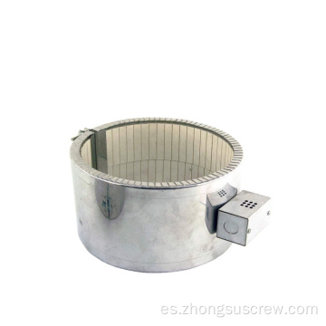 Calentador de cerámica de barril de tornillo extrusor para máquina de plástico